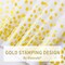 White and Gold Tablecloths for Party 4 Packs, 54X108 inch Gold Dot Confetti Disposable Rectangular Plastic Table Cover for Bridal Shower Engagement Wedding Birthday BBQ Party New Year Eve 2025